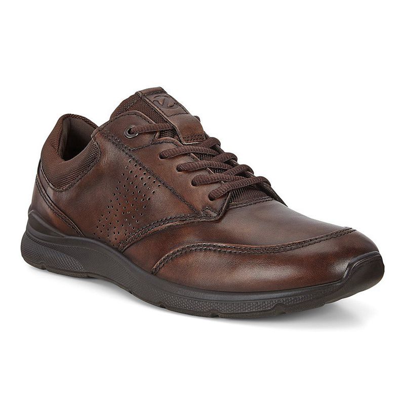 Men Casual Ecco Irving - Sneakers Brown - India JGPWHB205